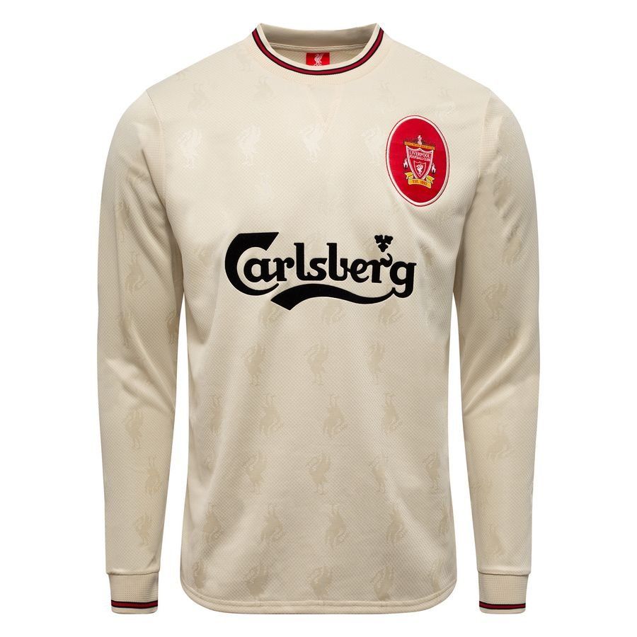 Liverpool Away Shirt 1996/97 Long Sleeves - Men's-SoccerKits Hub | Buy Soccer Jerseys Online